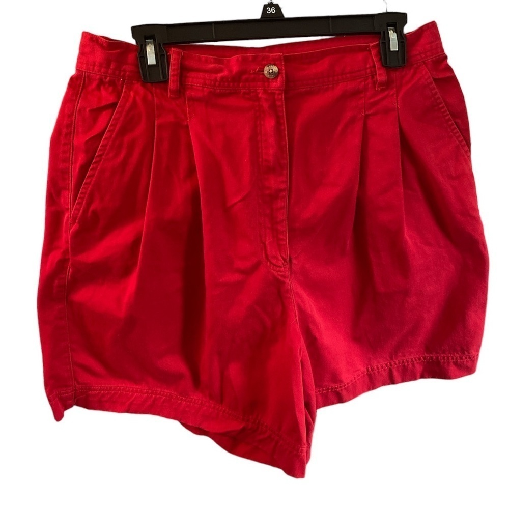 Charter Club Classics shorts preppy dressy look 100% cotton longer fit Size 14